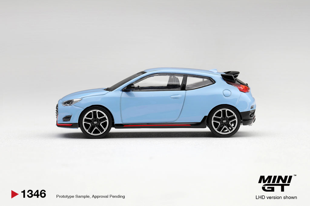 Mini GT Hyundai Veloster N Performance Blue – Ansicht 4