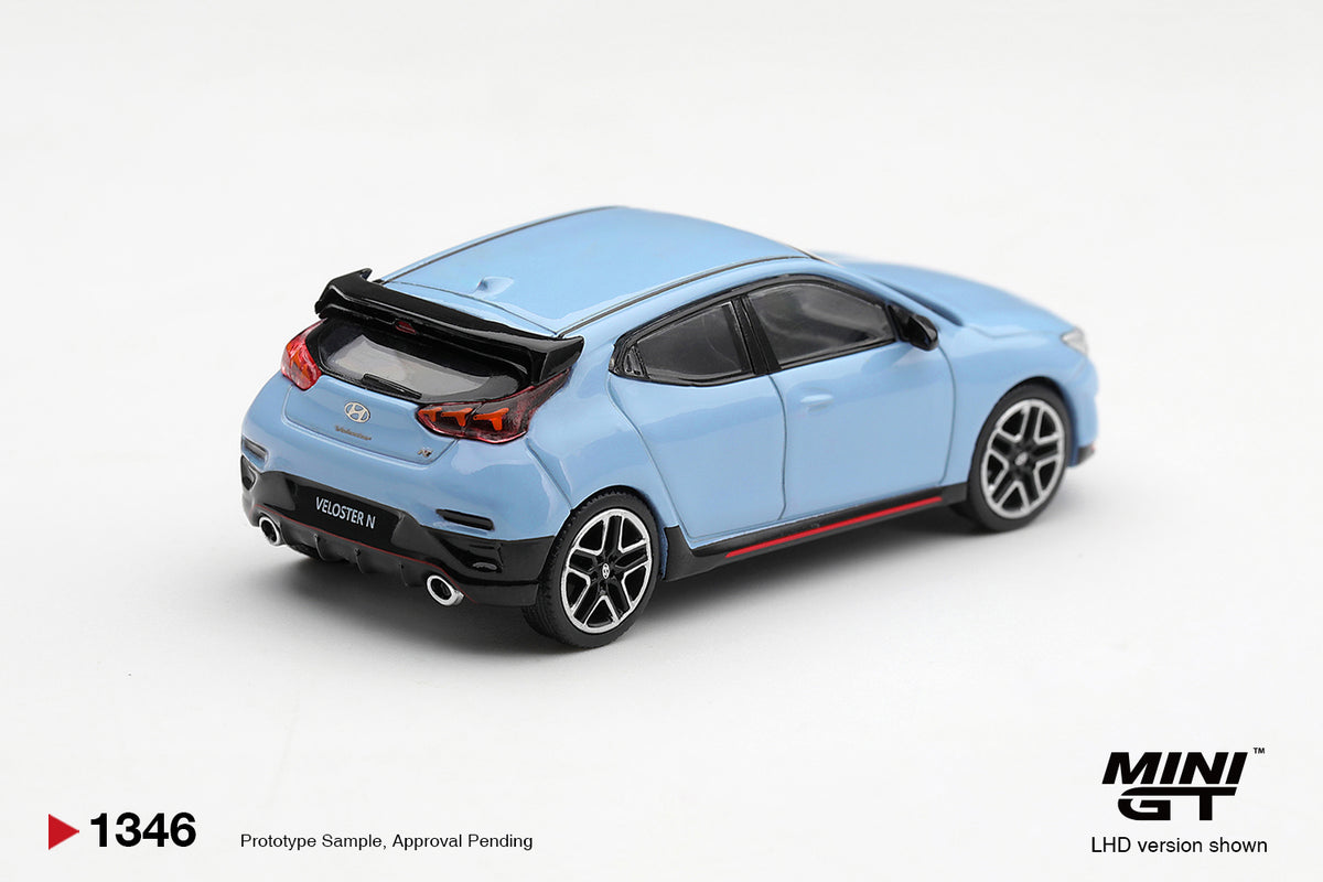 Mini GT Hyundai Veloster N Performance Blue – Ansicht 3