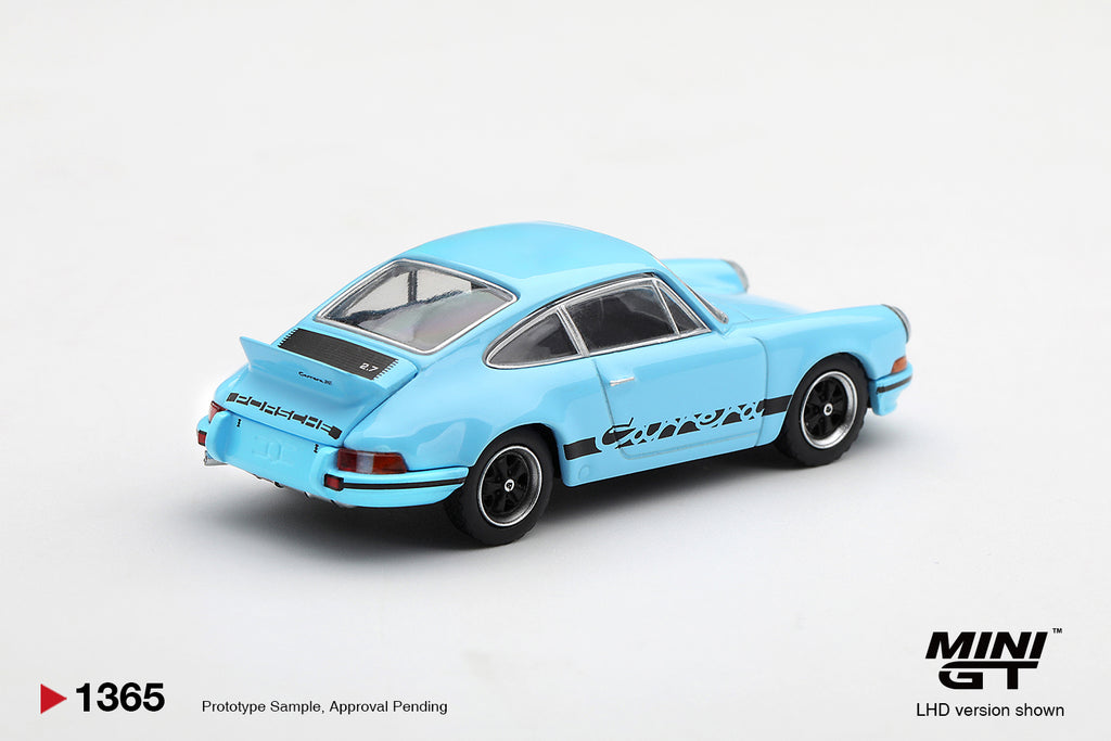 Mini GT Porsche 911 (911) Carrera RS 2 7 Gulf Blue 1973 – Ansicht 3