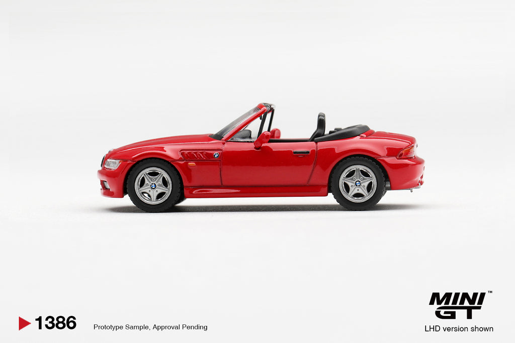 Mini GT BMW Z3 2.8I Hellrot 1998 – Ansicht 4