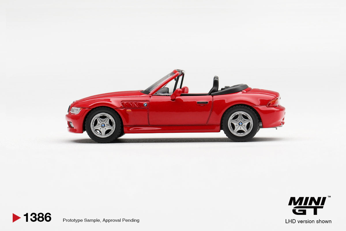 Mini GT BMW Z3 2.8I Hellrot 1998 – Ansicht 4