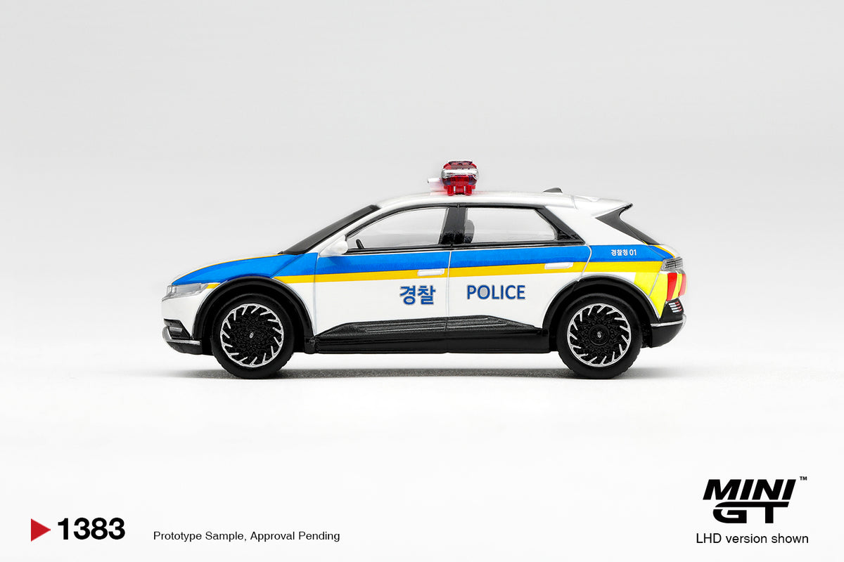 Mini GT Hyundai Ioniq 5 Police Car – Ansicht 4
