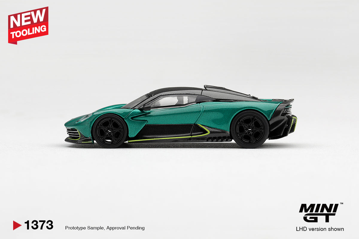 Mini GT Aston Martin Valhalla Podium Green 2025 – Ansicht 4
