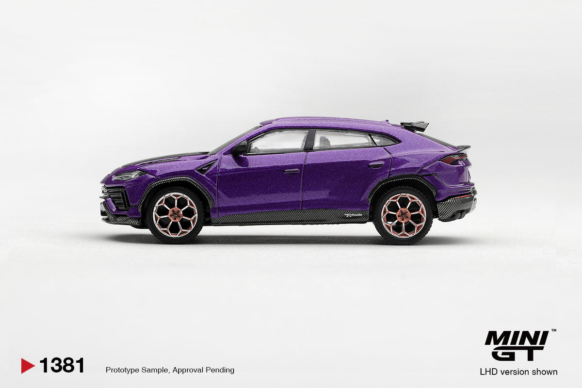 Mini GT Lamborghini Urus Performance Viola Pasifae 2023 – Ansicht 4