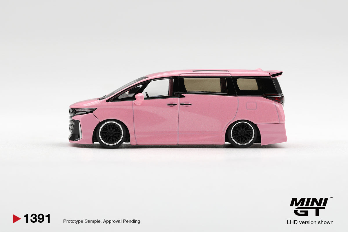 Mini GT Toyota Vellfire 40 Kuhl Metallic Pink 2025 – Ansicht 4