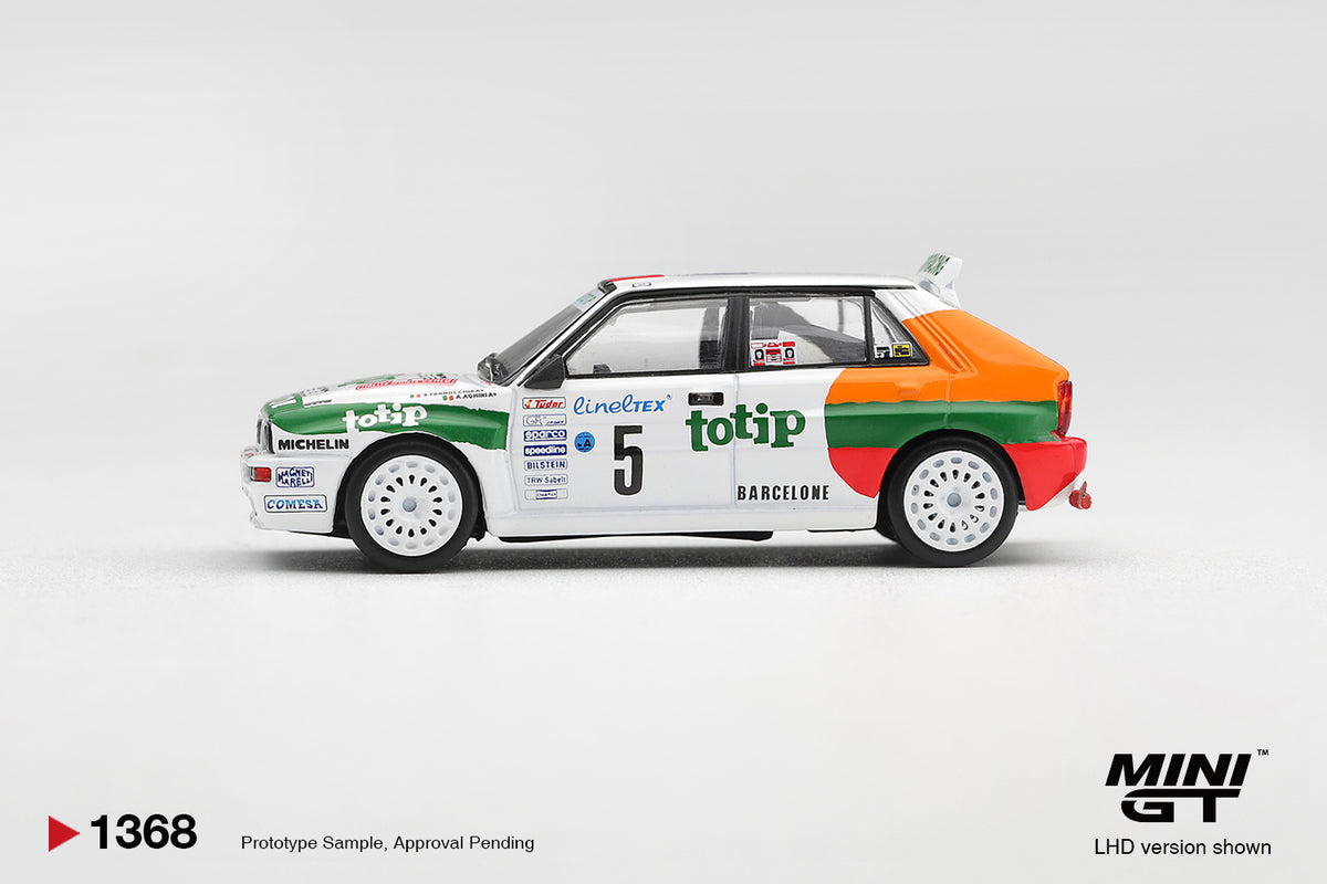 Mini GT Lancia Delta HF Integrale Evolution #5 Andrea Aghini Rallye Monte-Carlo 1993 – Ansicht 4