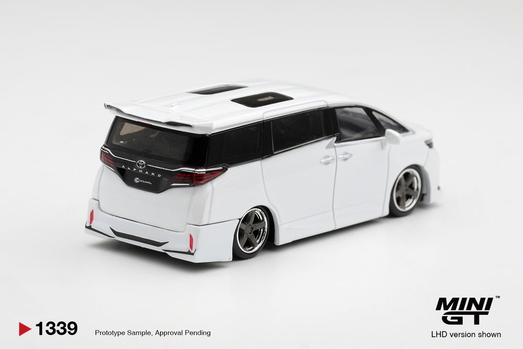 Mini GT Toyota Alphard 40 Kuhl White 2025 – Ansicht 3