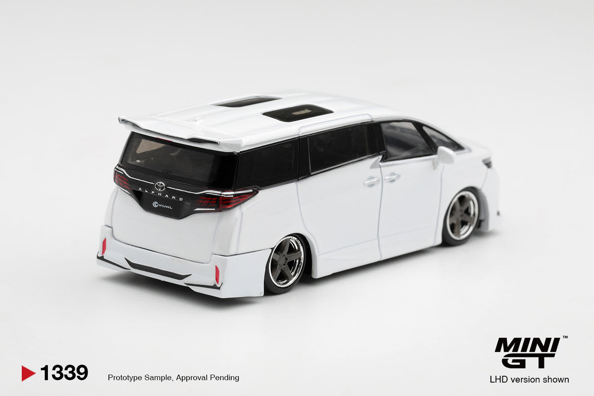 Mini GT Toyota Alphard 40 Kuhl White 2025 – Ansicht 3