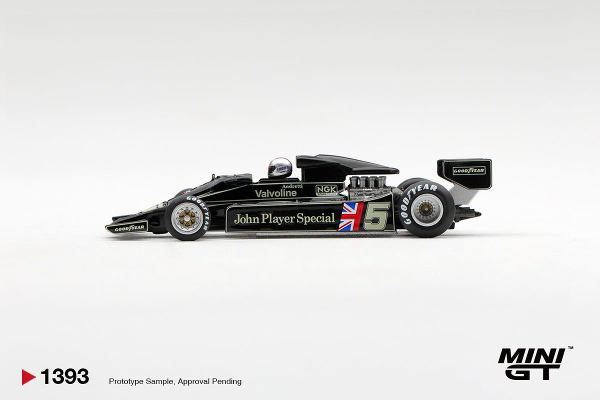 Mini GT Lotus 78 # 5 Mario Andretti US GP West Winner 1977 – Ansicht 4