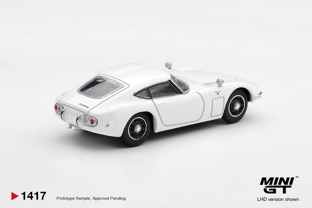 Mini GT Toyota 2000GT Pegasus White 1967 – Ansicht 3