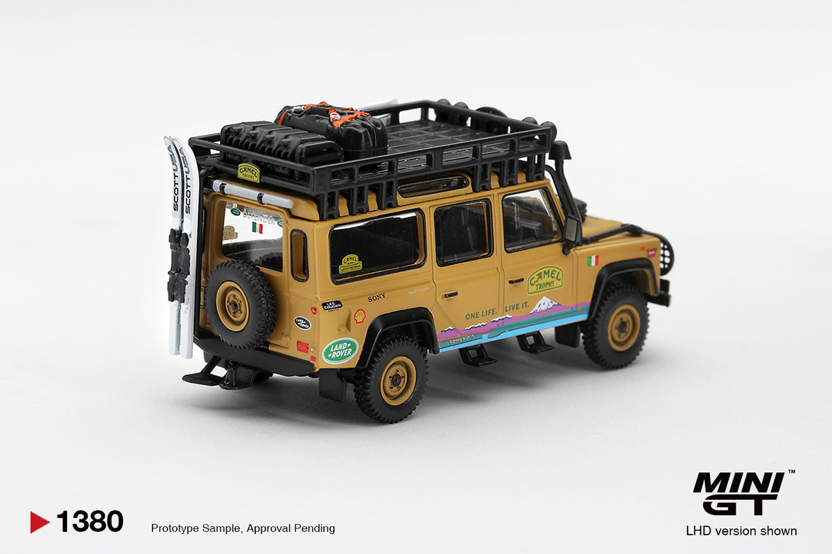 Mini GT Land Rover Defender 110 Camel Trophy Team Italy Tierra DEL Fuego CT24 1998 – Ansicht 3